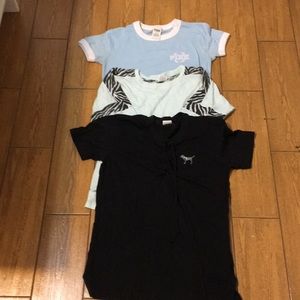 3 tees from VS PINK